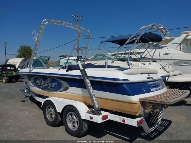 Продажа на аукционе авто 2000 Mastercraft Boat, vin: MBCA2EF7J900, номер лота: 45911223