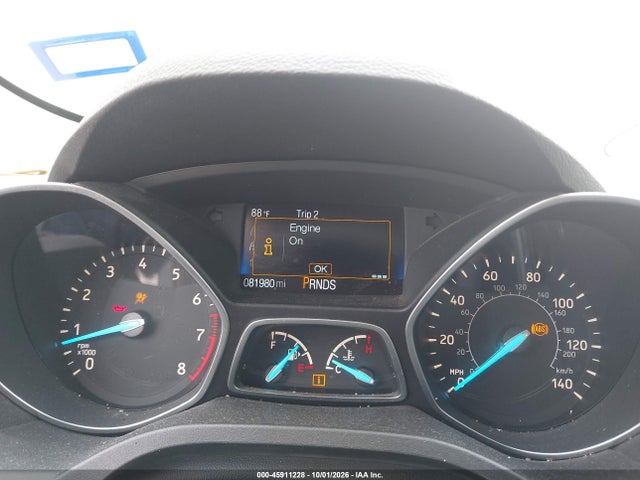2017 Ford Escape S მანქანა იყიდება აუქციონზე, vin: 1FMCU0F72HUB79244, აუქციონის ნომერი: 45911228