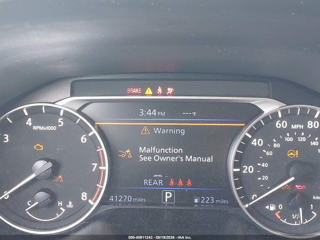 Продажа на аукционе авто 2023 Nissan Altima Sv Fwd, vin: 1N4BL4DV3PN314130, номер лота: 45911242