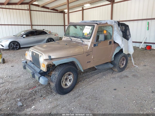 Продажа на аукционе авто 2000 Jeep Wrangler Sport, vin: 1J4FA49S2YP769180, номер лота: 45911259