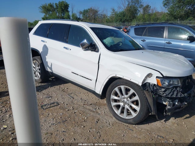2017 Jeep Grand Cherokee Limited მანქანა იყიდება აუქციონზე, vin: 1C4RJFBG5HC717117, აუქციონის ნომერი: 45911273