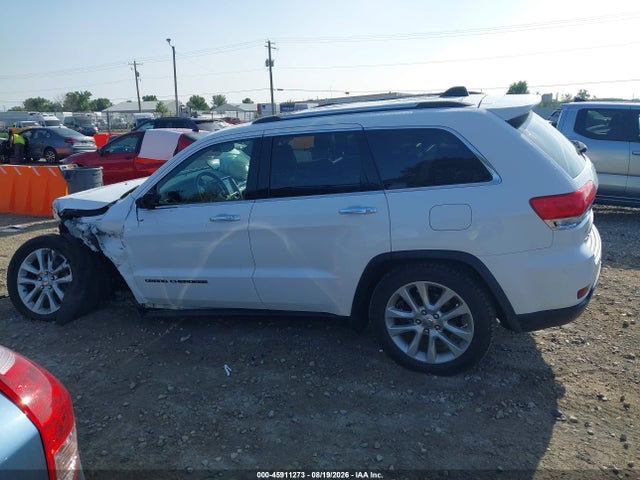 2017 Jeep Grand Cherokee Limited მანქანა იყიდება აუქციონზე, vin: 1C4RJFBG5HC717117, აუქციონის ნომერი: 45911273