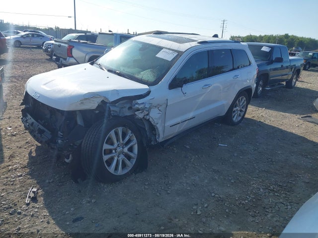 2017 Jeep Grand Cherokee Limited მანქანა იყიდება აუქციონზე, vin: 1C4RJFBG5HC717117, აუქციონის ნომერი: 45911273
