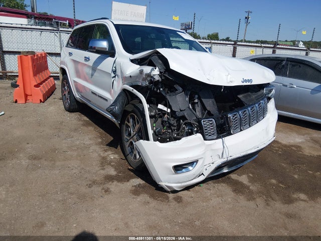 2020 Jeep Grand Cherokee Overland 4x4 მანქანა იყიდება აუქციონზე, vin: 1C4RJFCG9LC375890, აუქციონის ნომერი: 45911301