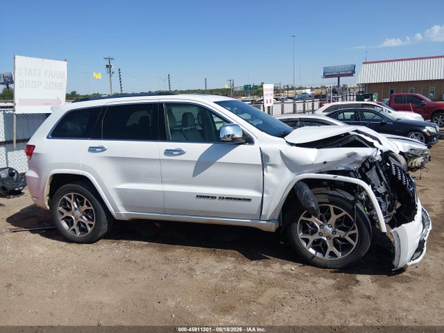 2020 Jeep Grand Cherokee Overland 4x4 მანქანა იყიდება აუქციონზე, vin: 1C4RJFCG9LC375890, აუქციონის ნომერი: 45911301
