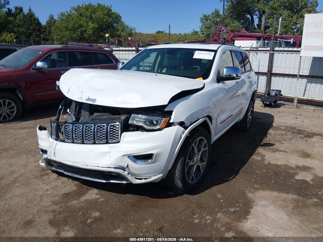 2020 Jeep Grand Cherokee Overland 4x4 მანქანა იყიდება აუქციონზე, vin: 1C4RJFCG9LC375890, აუქციონის ნომერი: 45911301