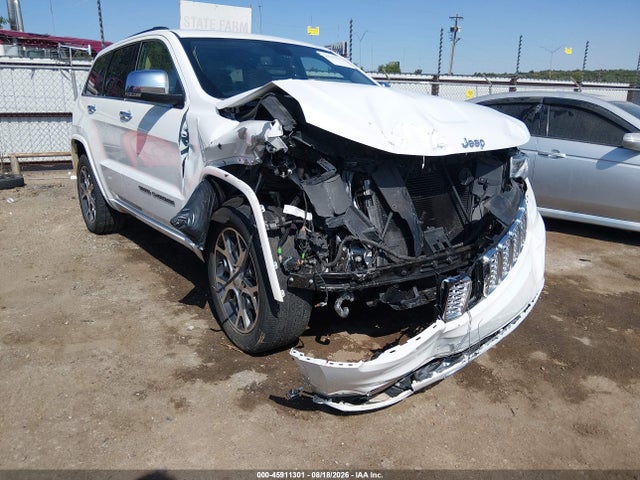 2020 Jeep Grand Cherokee Overland 4x4 მანქანა იყიდება აუქციონზე, vin: 1C4RJFCG9LC375890, აუქციონის ნომერი: 45911301