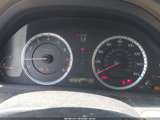 45911315 :رقم المزاد ، 1HGCP2F46AA063115 vin ، 2010 Honda Accord 2.4 Lx-p مزاد بيع