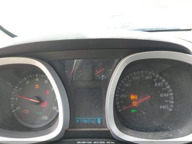 Aukcja sprzedaży 2013 Chevrolet Equinox Lt, vin: 2GNFLEEK2D6420601, numer aukcji: 45911346