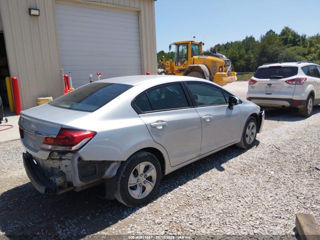 Honda Civic Lx 2014 2HGFB2F55EH525532 Image 4