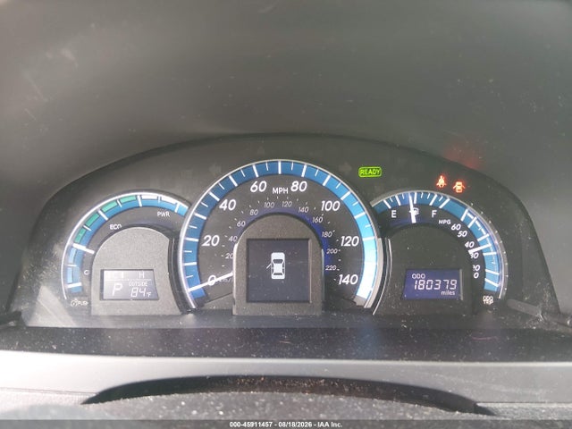 45911457 :رقم المزاد ، 4T1BD1FK0EU126477 vin ، 2014 Toyota Camry Hybrid Xle مزاد بيع