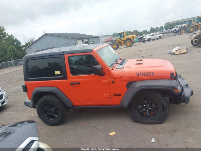 Продажа на аукционе авто 2020 Jeep Wrangler Willys Sport 4x4, vin: 1C4GJXAG4LW282807, номер лота: 45911479