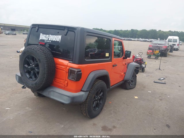 Продажа на аукционе авто 2020 Jeep Wrangler Willys Sport 4x4, vin: 1C4GJXAG4LW282807, номер лота: 45911479