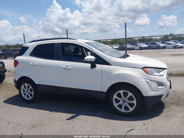 MAJ3S2GE6KC283497 Ford Ecosport Se