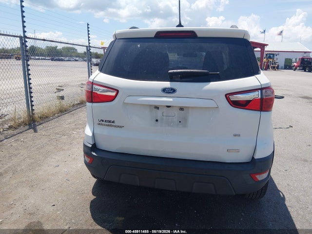 MAJ3S2GE6KC283497 Ford Ecosport Se