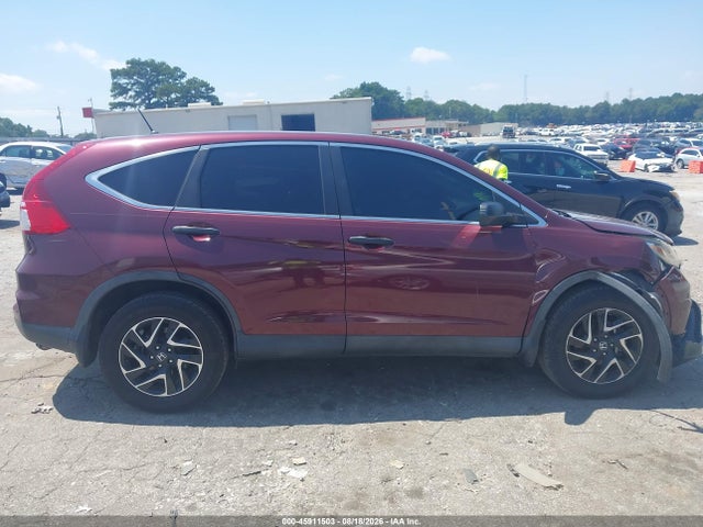 Продаж на аукціоні авто 2016 Honda Cr-v Se, vin: 5J6RM4H40GL134214, номер лоту: 45911503
