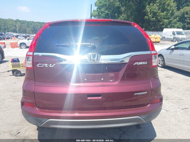 Продаж на аукціоні авто 2016 Honda Cr-v Se, vin: 5J6RM4H40GL134214, номер лоту: 45911503
