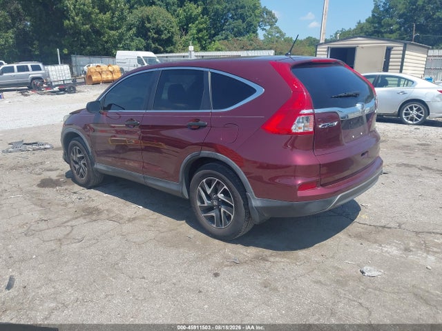 Продаж на аукціоні авто 2016 Honda Cr-v Se, vin: 5J6RM4H40GL134214, номер лоту: 45911503