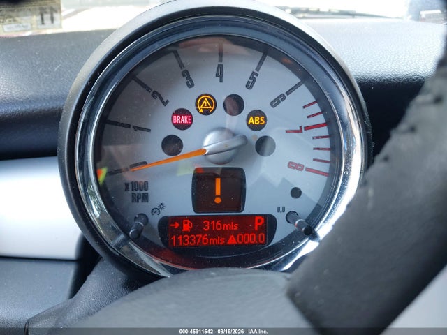 45911542 :رقم المزاد ، WMWMF33518TT59891 vin ، 2008 Mini Cooper Hardtop مزاد بيع