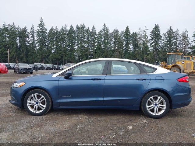 3FA6P0UU9JR271486 Ford Fusion Hybrid S
