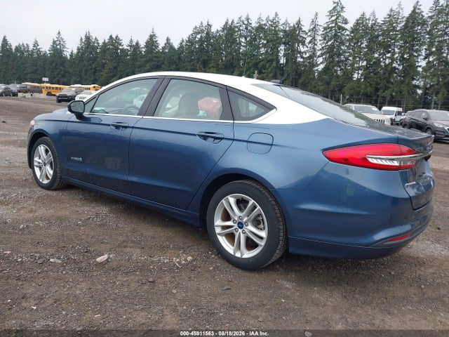 3FA6P0UU9JR271486 Ford Fusion Hybrid S