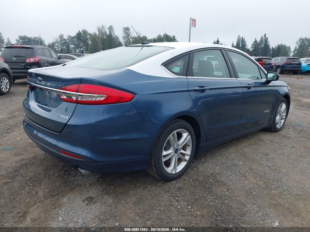 3FA6P0UU9JR271486 Ford Fusion Hybrid S