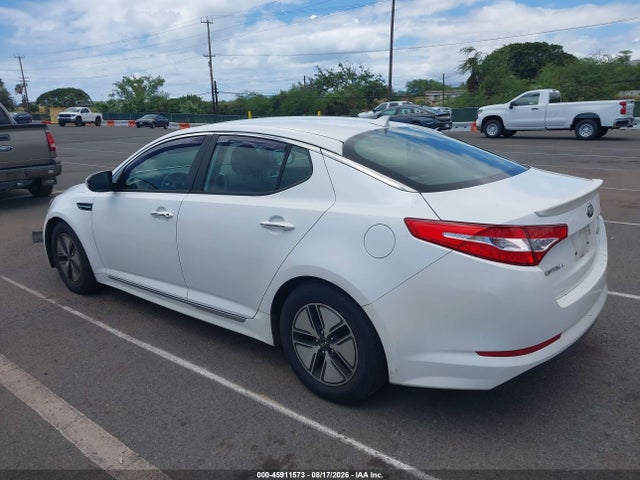 2012 Kia Optima Hybrid Ex მანქანა იყიდება აუქციონზე, vin: KNAGM4AD6C5034363, აუქციონის ნომერი: 45911573