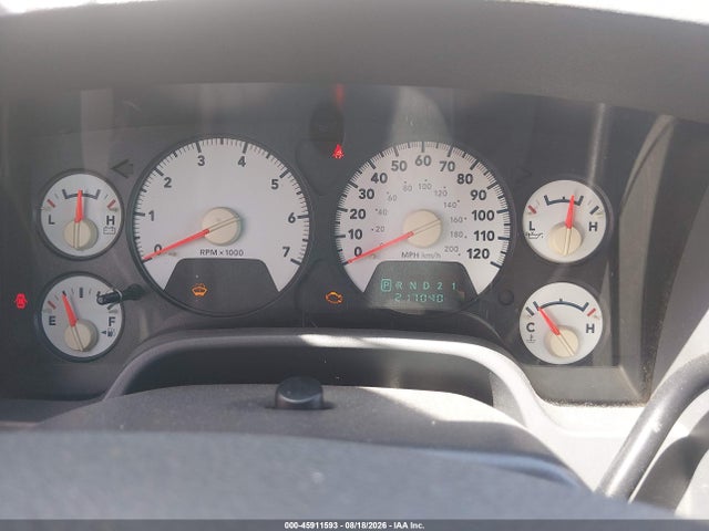 Продажа на аукционе авто 2006 Dodge Ram 1500 Slt, vin: 1D7HA18N96J247399, номер лота: 45911593