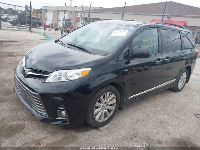 2019 Toyota Sienna Xle Premium 7 Passenger მანქანა იყიდება აუქციონზე, vin: 5TDDZ3DCXKS227127, აუქციონის ნომერი: 45911607