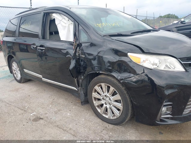 2019 Toyota Sienna Xle Premium 7 Passenger მანქანა იყიდება აუქციონზე, vin: 5TDDZ3DCXKS227127, აუქციონის ნომერი: 45911607