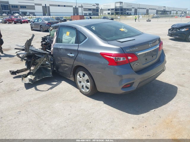 Продаж на аукціоні авто 2019 Nissan Sentra S, vin: 3N1AB7AP5KY366566, номер лоту: 45911615