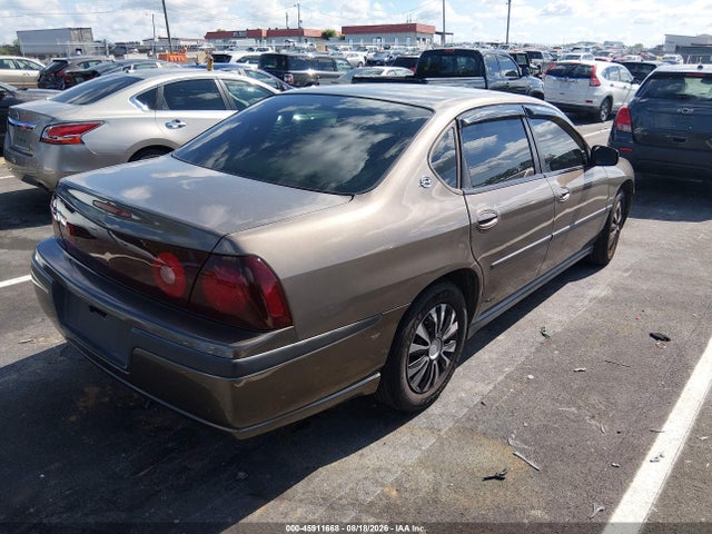 2002 Chevrolet Impala მანქანა იყიდება აუქციონზე, vin: 2G1WF52E129152546, აუქციონის ნომერი: 45911668