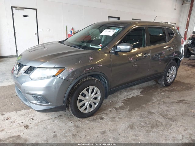 2015 Nissan Rogue S მანქანა იყიდება აუქციონზე, vin: KNMAT2MT2FP584672, აუქციონის ნომერი: 45911758