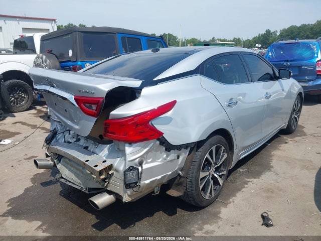 2018 Nissan Maxima 3.5 Platinum მანქანა იყიდება აუქციონზე, vin: 1N4AA6AP7JC397440, აუქციონის ნომერი: 45911764