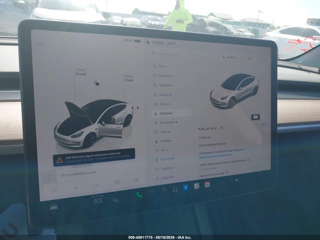Продажа на аукционе авто 2023 Tesla Model 3 Rear-wheel Drive, vin: 5YJ3E1EA1PF651414, номер лота: 45911770