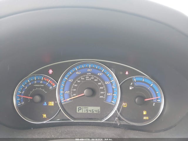 Aukcja sprzedaży 2009 Subaru Forester 2.5x Limited, vin: JF2SH64639H734571, numer aukcji: 45911778