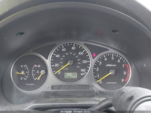 2003 Subaru Impreza Wrx მანქანა იყიდება აუქციონზე, vin: JF1GD29693G509186, აუქციონის ნომერი: 45911787