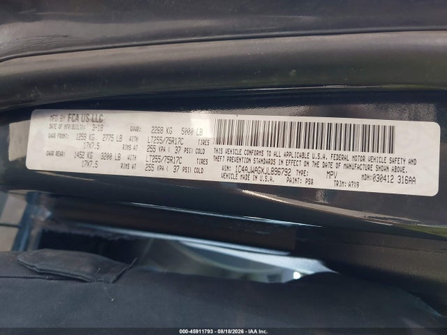 Продаж на аукціоні авто 2018 Jeep Wrangler Jk Willy Wheeler W 4x4, vin: 1C4AJWAGXJL896792, номер лоту: 45911793