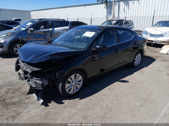 Nissan Sentra S Xtronic Cvt 2020 3N1AB8BV4LY213861 Image 2