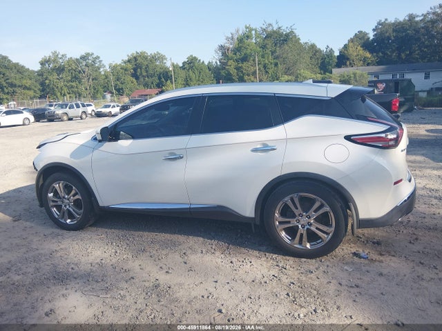 2016 Nissan Murano Platinum მანქანა იყიდება აუქციონზე, vin: 5N1AZ2MGXGN133399, აუქციონის ნომერი: 45911864