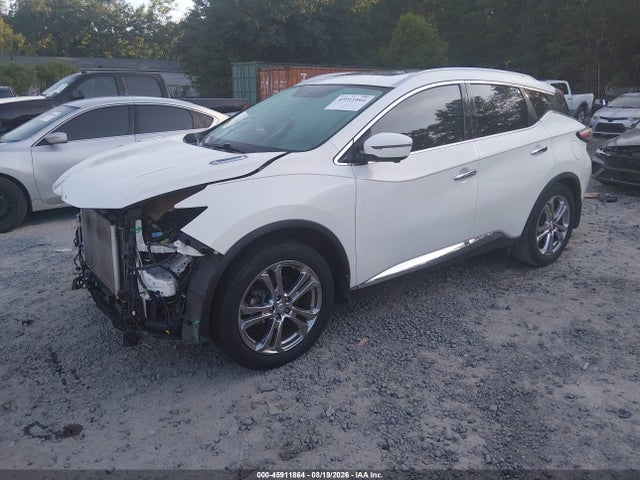 2016 Nissan Murano Platinum მანქანა იყიდება აუქციონზე, vin: 5N1AZ2MGXGN133399, აუქციონის ნომერი: 45911864