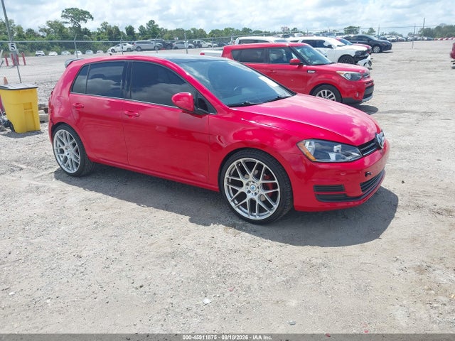 2015 Volkswagen Golf Tsi S 4-door მანქანა იყიდება აუქციონზე, vin: 3VW217AU1FM014119, აუქციონის ნომერი: 45911875