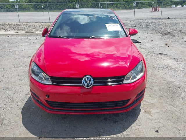 2015 Volkswagen Golf Tsi S 4-door მანქანა იყიდება აუქციონზე, vin: 3VW217AU1FM014119, აუქციონის ნომერი: 45911875