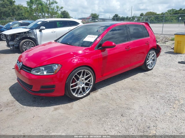 2015 Volkswagen Golf Tsi S 4-door მანქანა იყიდება აუქციონზე, vin: 3VW217AU1FM014119, აუქციონის ნომერი: 45911875