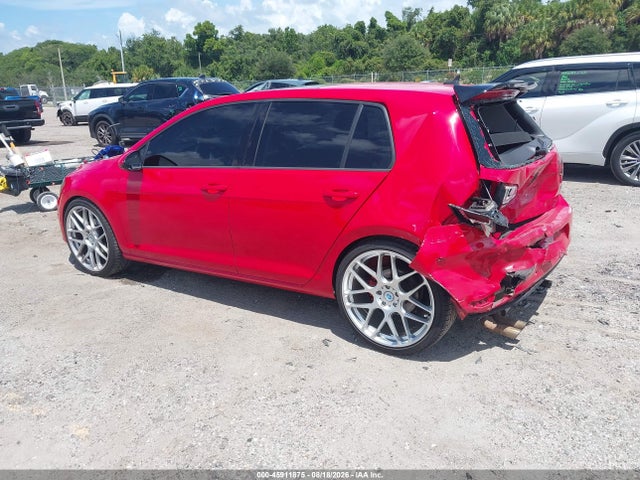 2015 Volkswagen Golf Tsi S 4-door მანქანა იყიდება აუქციონზე, vin: 3VW217AU1FM014119, აუქციონის ნომერი: 45911875