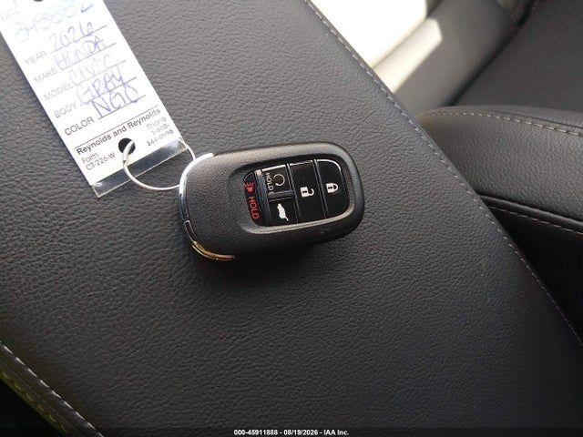 45911888 :رقم المزاد ، 19XFL4H92TE007586 vin ، 2026 Honda Civic Hybrid Sport Touring مزاد بيع