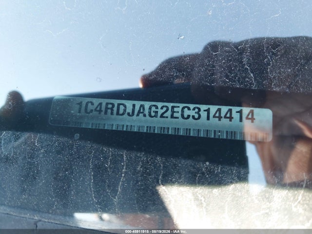 2014 Dodge Durango Sxt მანქანა იყიდება აუქციონზე, vin: 1C4RDJAG2EC314414, აუქციონის ნომერი: 45911915