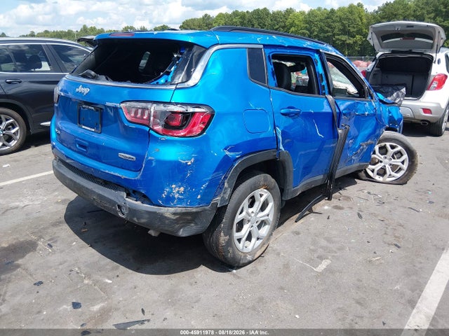 Aukcja sprzedaży 2024 Jeep Compass Latitude 4x4, vin: 3C4NJDBN4RT136747, numer aukcji: 45911978
