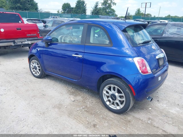 2013 Fiat 500 Pop მანქანა იყიდება აუქციონზე, vin: 3C3CFFAR1DT515386, აუქციონის ნომერი: 45911992