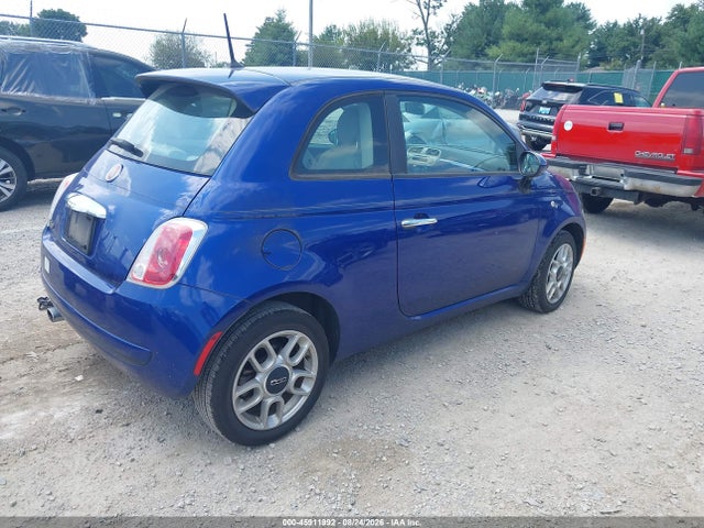 2013 Fiat 500 Pop მანქანა იყიდება აუქციონზე, vin: 3C3CFFAR1DT515386, აუქციონის ნომერი: 45911992